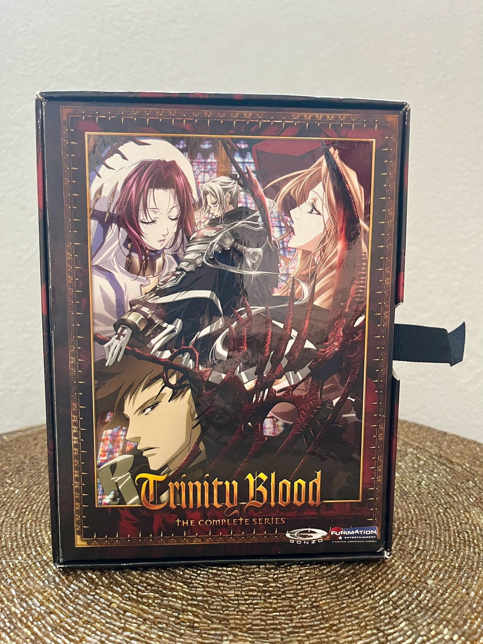 Trinity Blood Complete Series 2005 DVD 6-Disc Anime Box Set w 6 Art Booklet