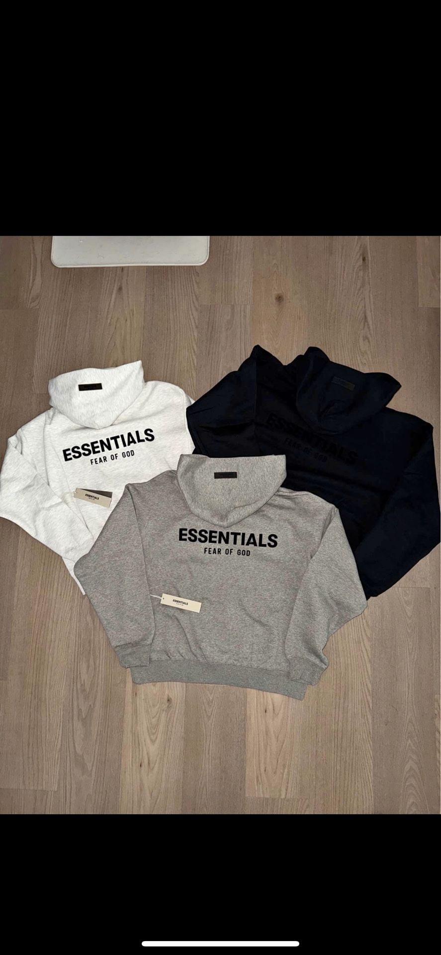 FEAR of God Essential Hoodies + Sweats ✅