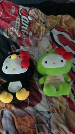 Hello kitty plushies