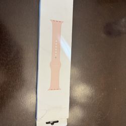 Brand new Apple Watch 45mm Pink sand sport band black S/M/L