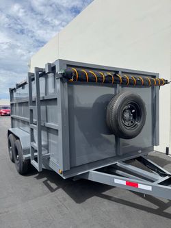 Dump trailer 12x8x4 Grey