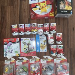 Collectible Mattel Mega Bloc Pokemon Toys / Dragon Ball Z