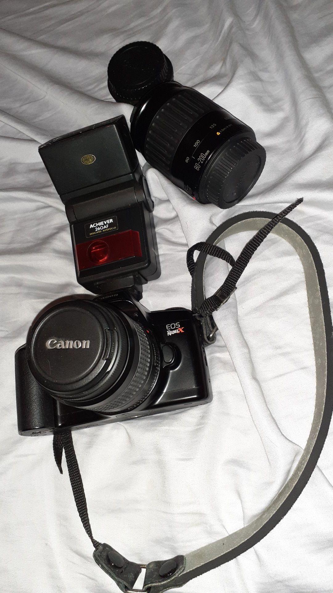 Canon FILM (BATTERY POWERED) RebelX EOS Camera