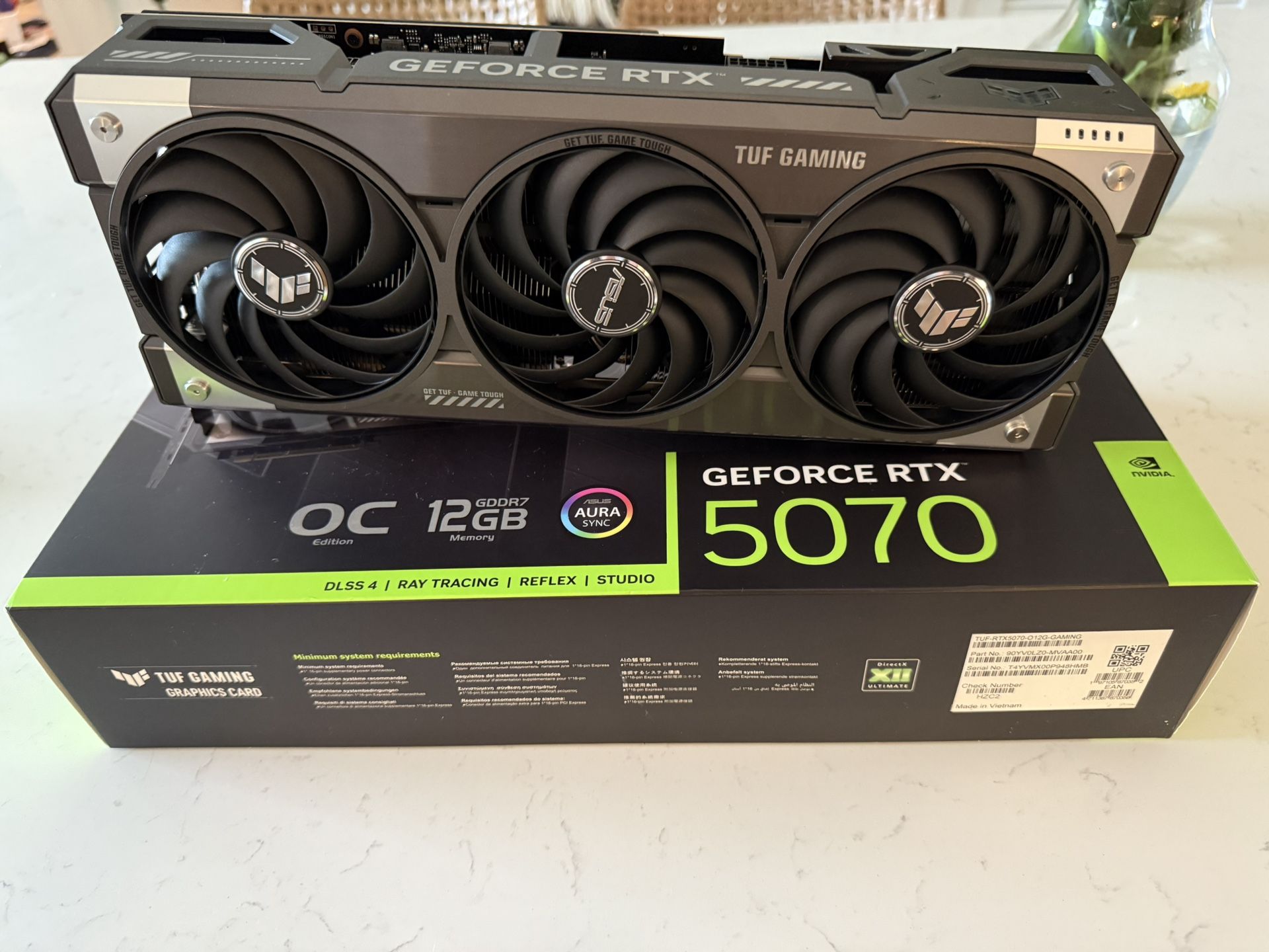 *Open Box* ASUS TUF NVIDIA GeForce RTX 5070