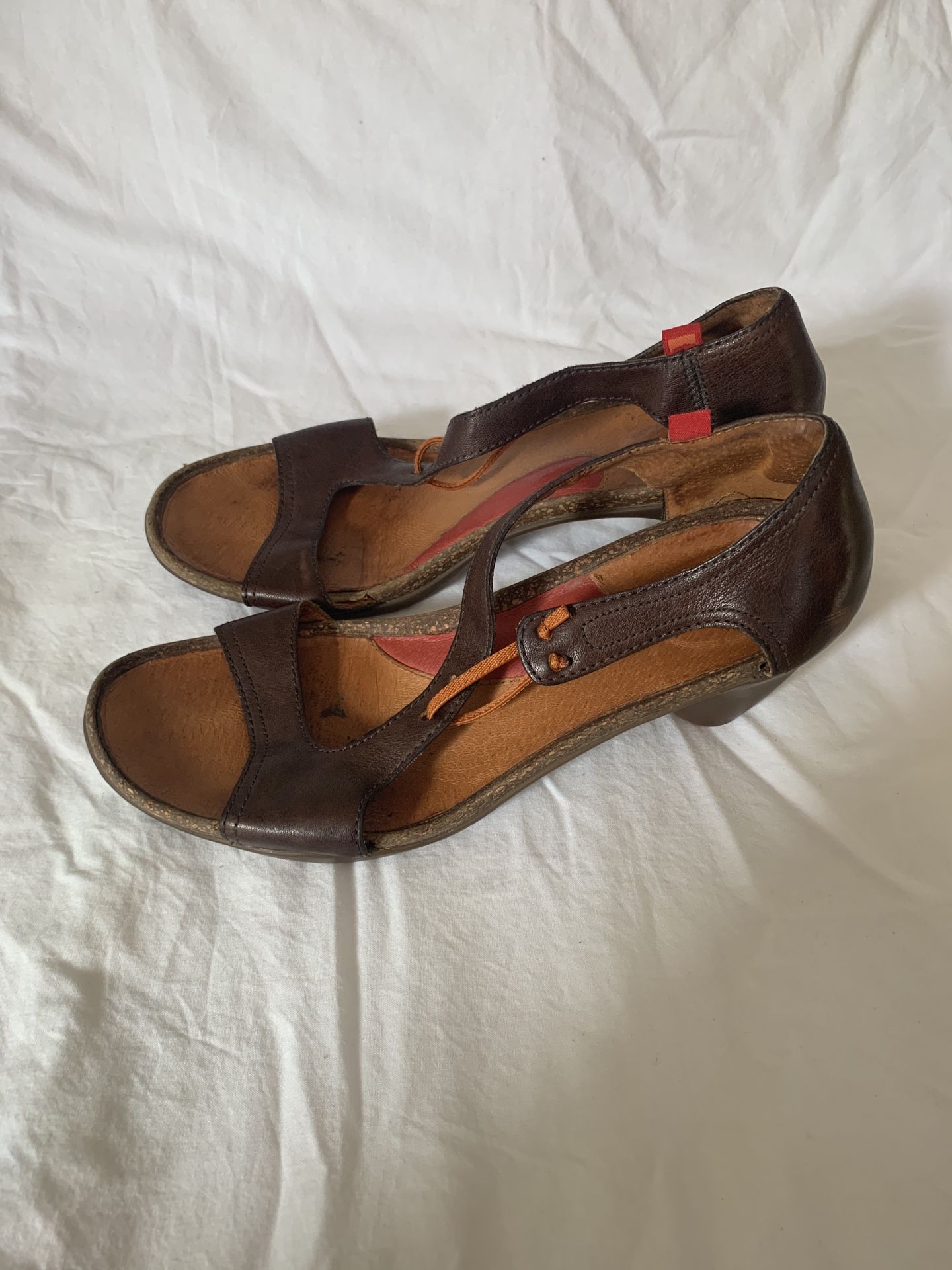 Camper leather sandals