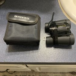 Bushnell Insta Focus 4x30 Power View Binoculars with Case Compact Pocket Size