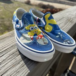 Spongebob Print Vans