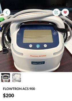 Flowtron Acs 900 Massage Machine Prevent Blood Clot