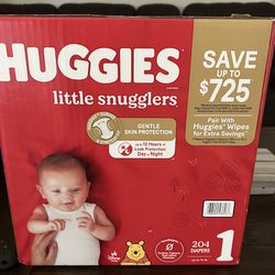 Huggies Little Snugglers Diapers 