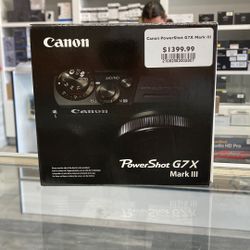 Canon PowerShot G7X Mark III