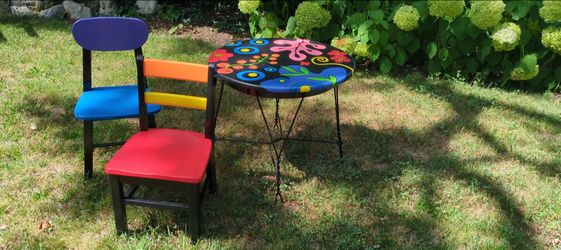 Hand painted childrens set