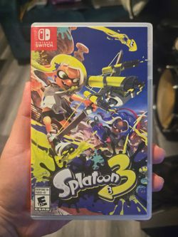 Splatoon 3 nintendo switch game