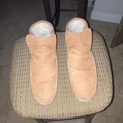 Size 10 Suede Fleece Lined Shoes Men’s New