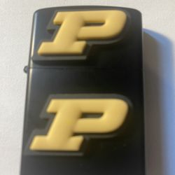 Purdue Boilermakers fliptop lighter new without fuel