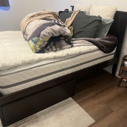 Full Bed Frame & Nightstands 