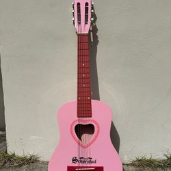 Schoenhut Pink Acoustic Guitar