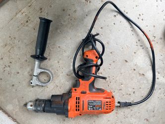 Black+Decker 1/2” Corded Drill