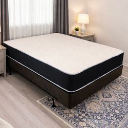 💤 Sleep Better Tonight – Brand New Queen Size Mattress 10” Premium Quality, All Sizes in Stock | Ask about our same-day delivery. 🚚
