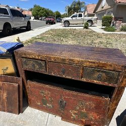 Beautiful 3 Drawer 1 shelf Cabinet 