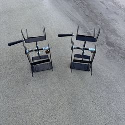 lever-style / on-engine compressor