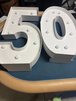 3ft 50 number sign