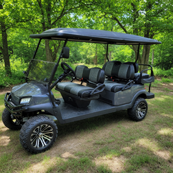Club Car Tempo 6 Passenger Limo Gas EFI in new condition