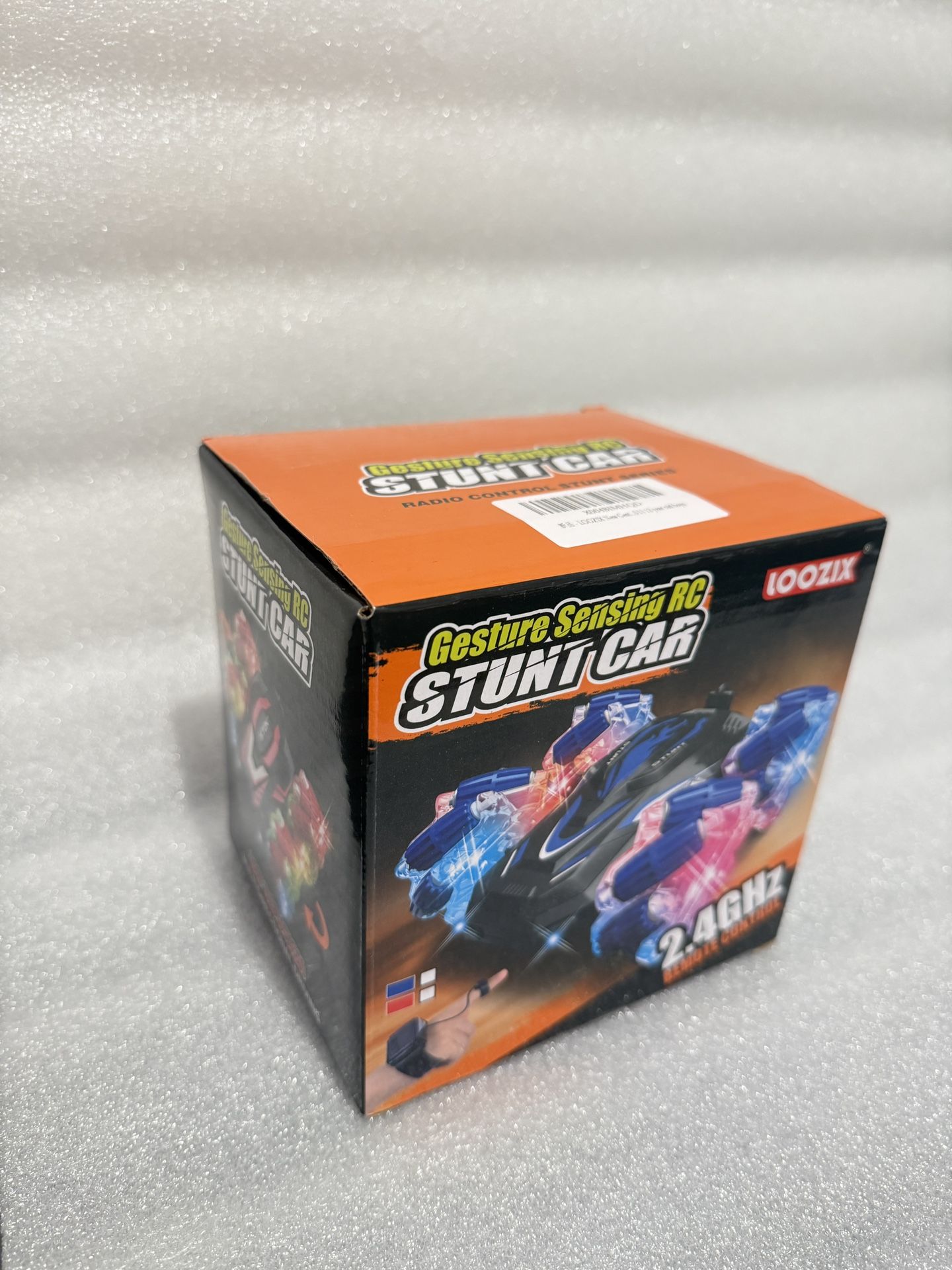 New Gesture Sensing RC Stunt Car with Lights Music, Hand Gesture Remote Control Car 360° Spins Double Side Controlled RC Car Birthday Gifts Toys for 6