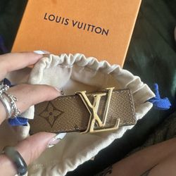 Never Used Louis Vuitton LV Reversible Monogram Belt 💼 (w/ Box & Dust Bag) 