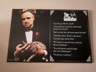 The Godfather plaque