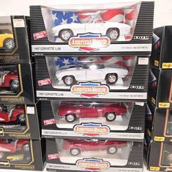 1:18 scale metal model corvettes