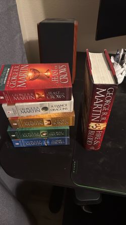 Game of thrones book series(A song of ice and fire)