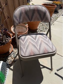 Folding chair $10