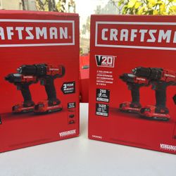 New Craftsman Drill Set