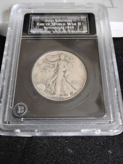 Silver half dollar 1945 ... disregard the posted price, SEND OFFERS