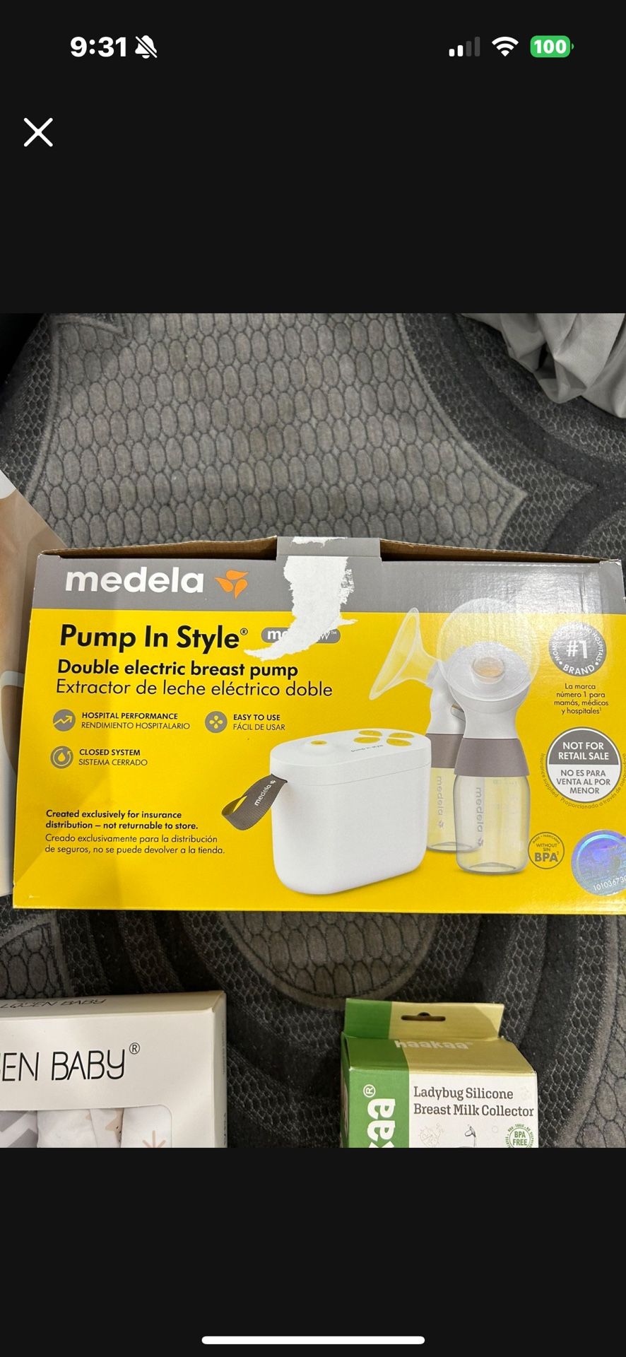 Madela Pump In Style Breast pump