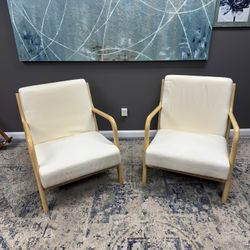 Matching Modern Lounge Chairs / Arm Chairs