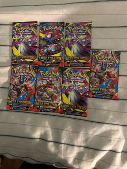 Pokemon Mega Lot of 7 packs