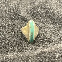 Turquoise Navtive Silver Ring 