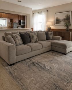 Ashley L Sectional Couch with Chaise