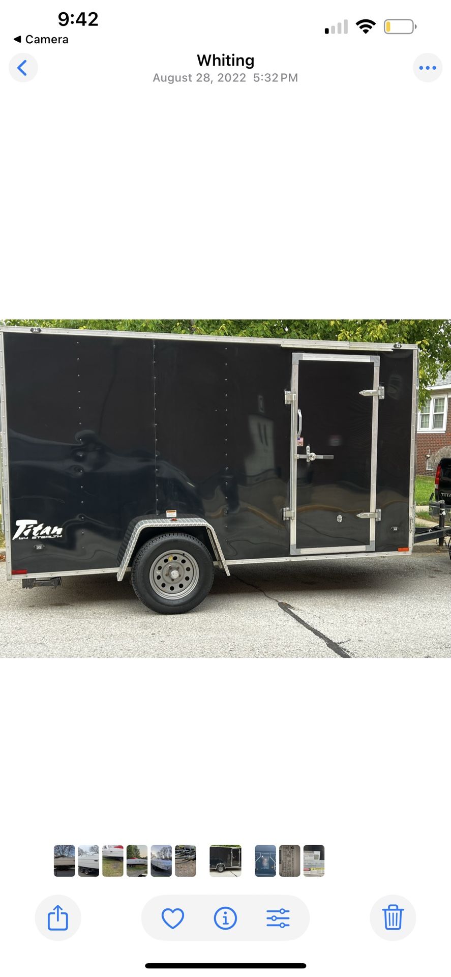 2017 Enclosed Trailer Stealth