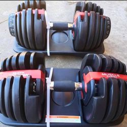 10 - 90 Lb Dumbbells 