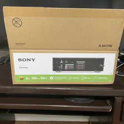 Speakers and Sony Amplifier 