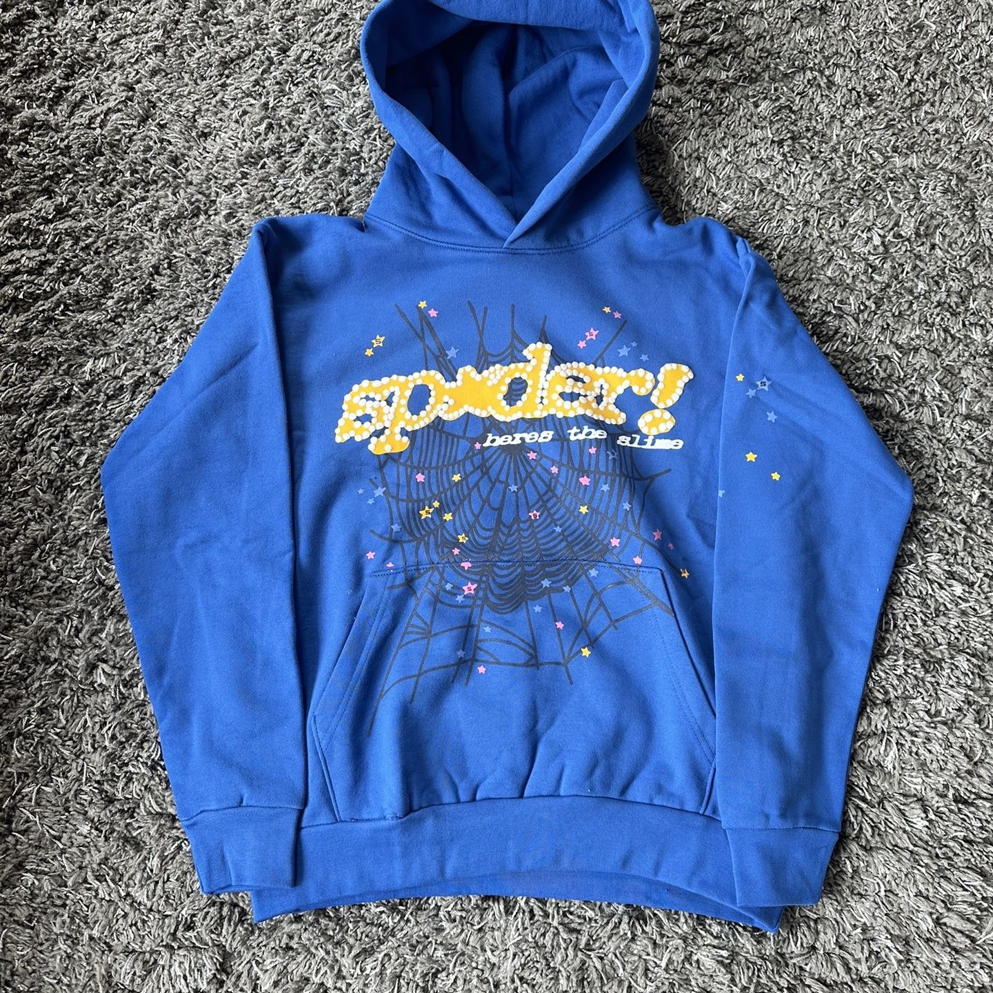 Sp5der TC Blue Hoodie