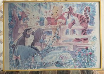 Pooh Art Frame 