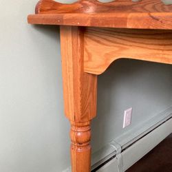 Handmade kitchen table with matching swivel back chairs !( local carpenter)