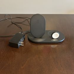 Belkin 3 In 1 Wireless Charger For iPhone Model WIZ001