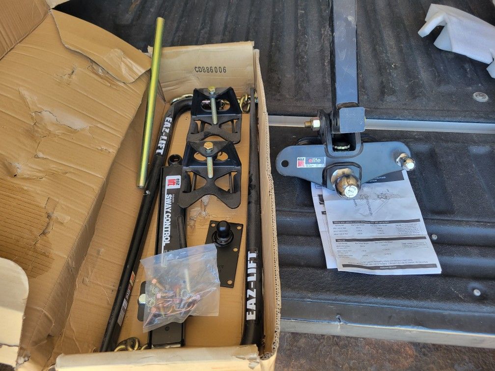 Eaz-lift Weight Distribution Anti-sway Load Leveling Tow Hitch