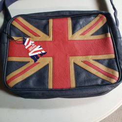 Union Jack Leather Bag Cool Britannia