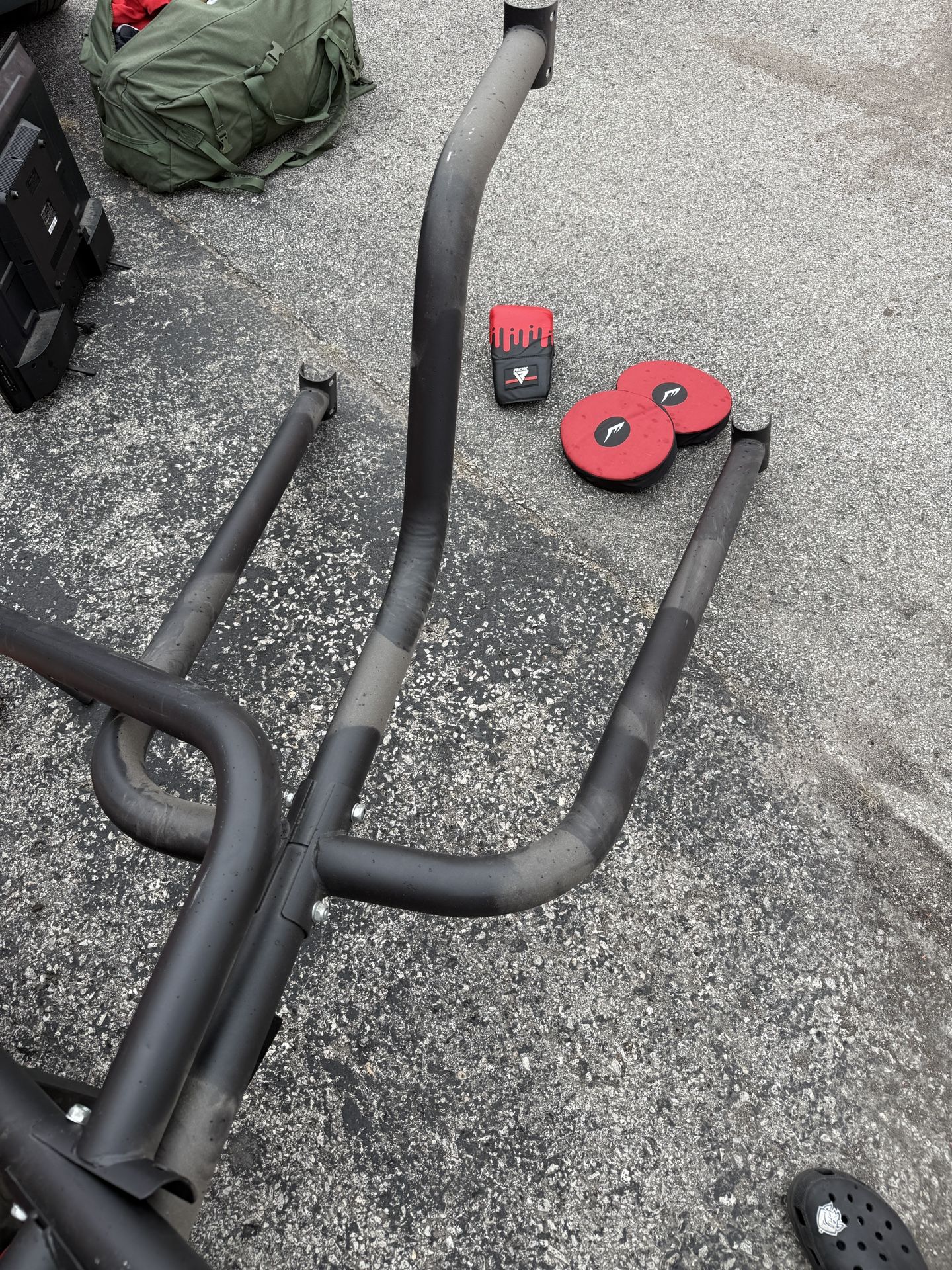 Heavy Punching Bag Stand + Bags