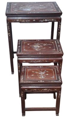 Nesting tables set of 3